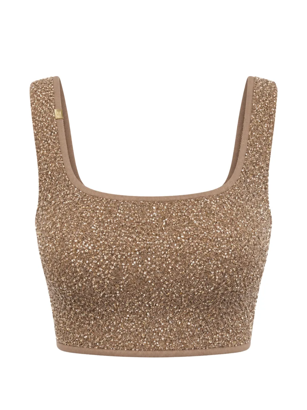 Elisabetta Franchi sequin-embellished top