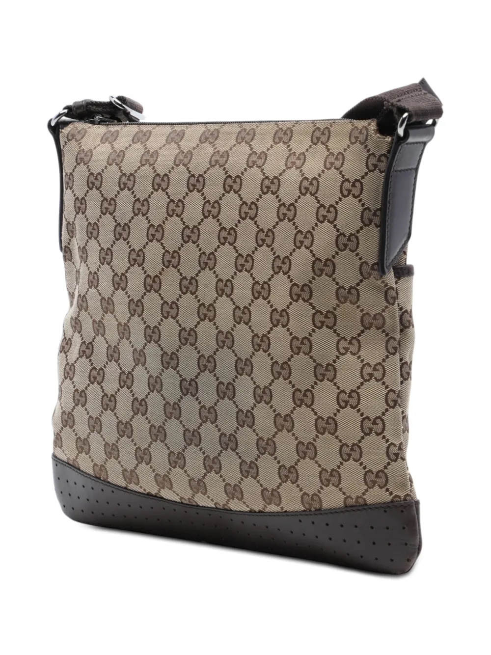 Gucci Pre-Owned 2016-2026 GG canvas crossbodytas Beige
