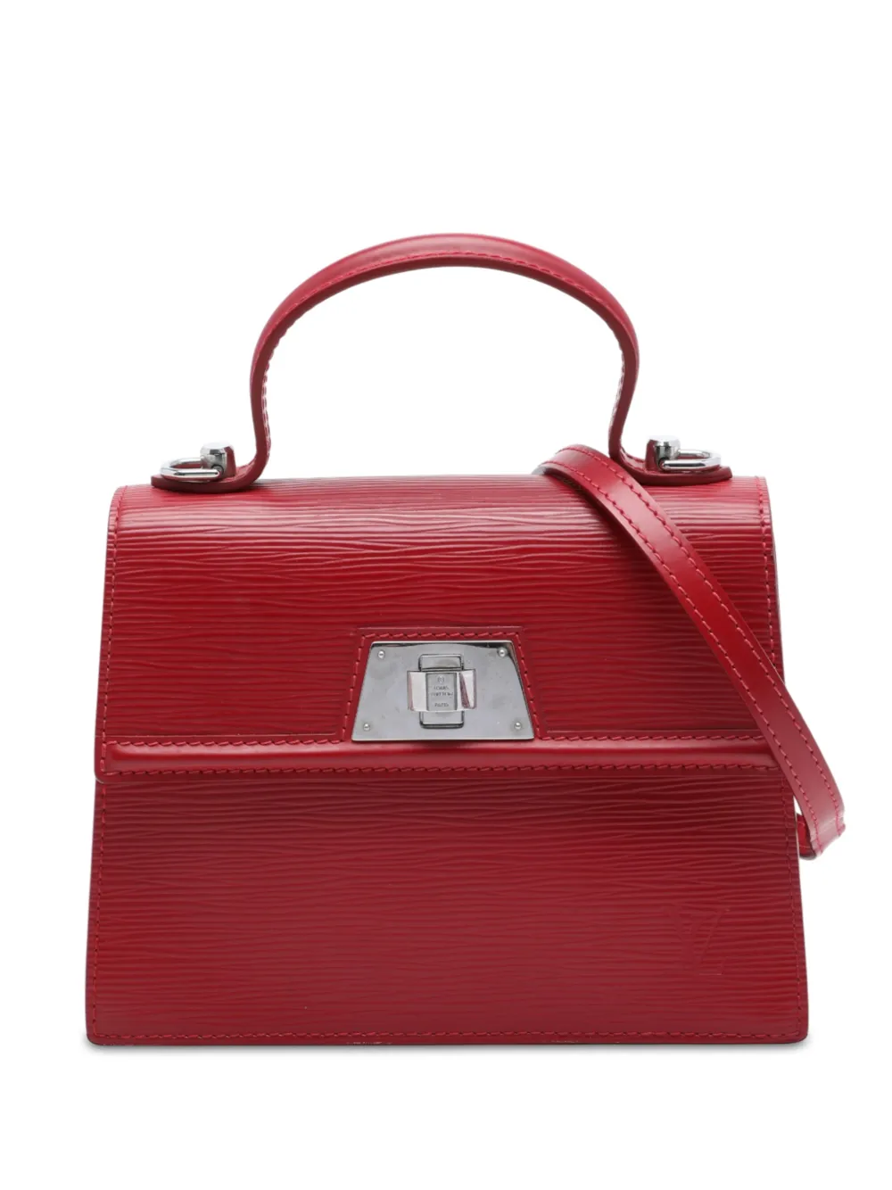Louis Vuitton Pre-Owned Borsa a tracolla Sevigne in pelle Epi 2011 - Rosso