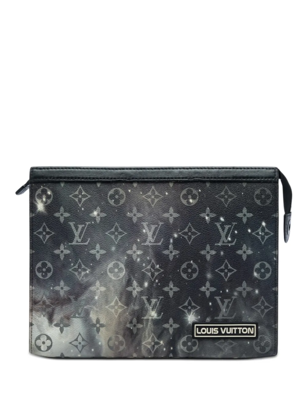 Louis Vuitton Pre-Owned Clutch Galaxy Pochette Voyage MM con monogramma 2018 - Nero