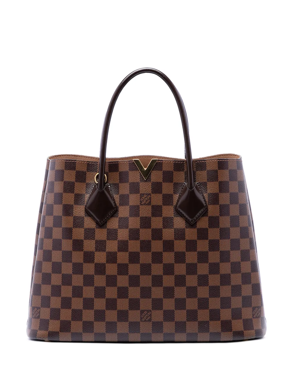 Louis Vuitton Pre-Owned 2016 Damier Ebene Kensington satchel - Marrone