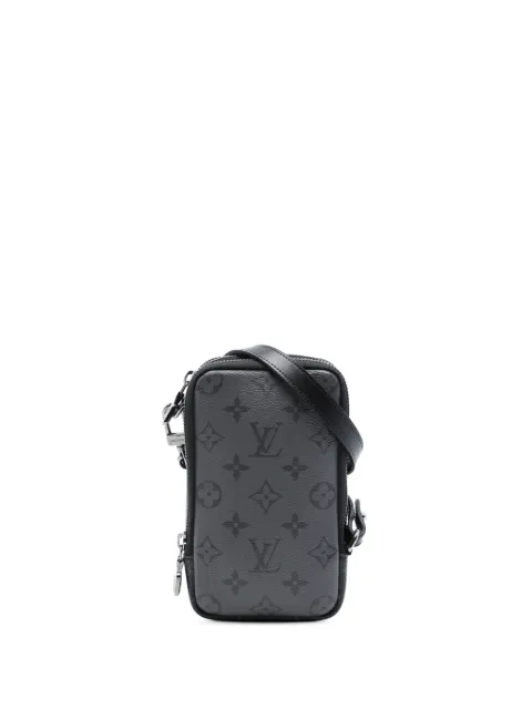 Louis Vuitton Pre-Owned 2020 Monogram Eclipse Reverse Double Phone Pouch crossbody bag
