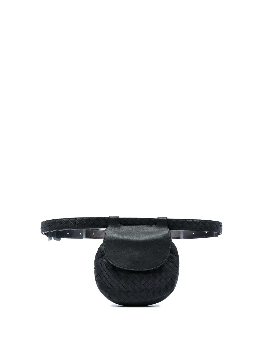 Bottega Veneta Pre-Owned 2012-2026 Nappa Intrecciato belt bag - Nero