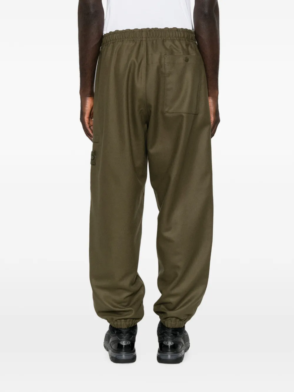 Stone Island Trainingsbroek met logopatch Groen