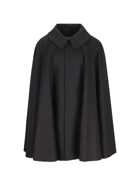 IL TABARRO Peter Pan-collar flared cape