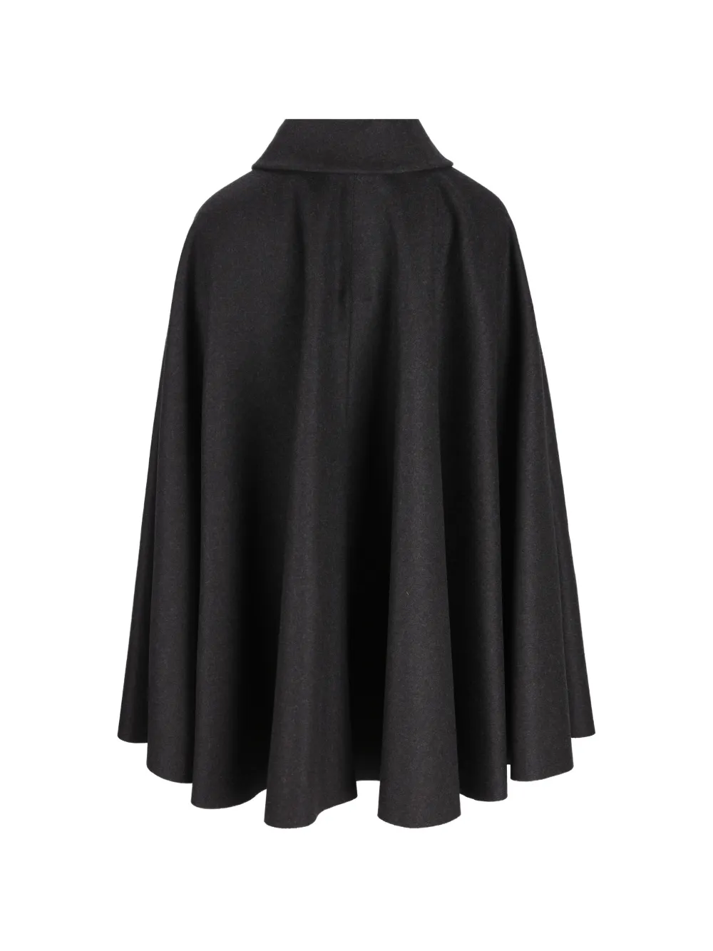 IL TABARRO Flared cape met Peter Pan-kraag Grijs