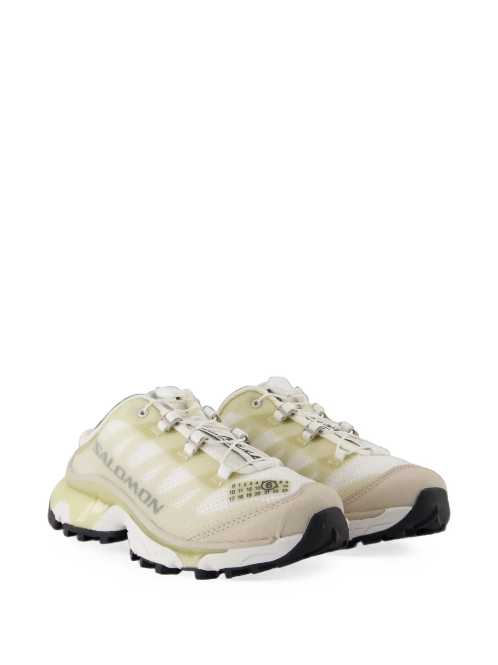 MM6 Maison Margiela x Salomon XT-4 mesh sneakers Beige
