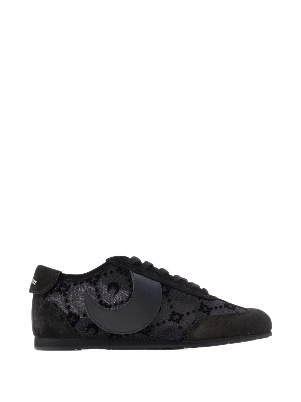 Marine Serre Astra monogram sneakers - Schwarz