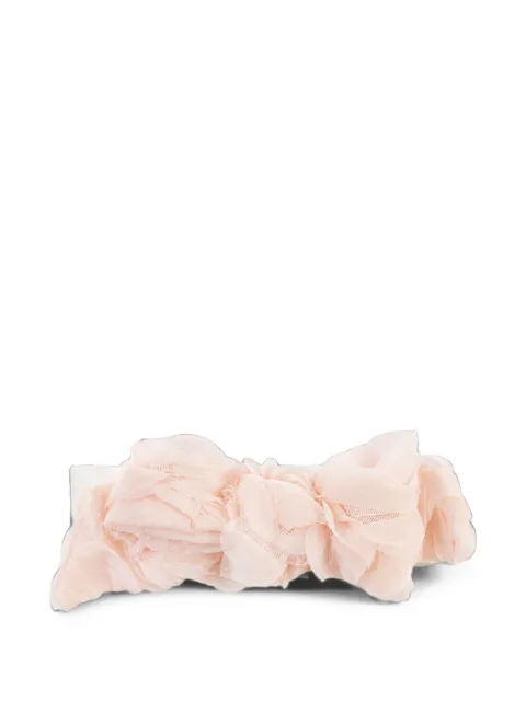 La Stupenderia ruffled tulle head band