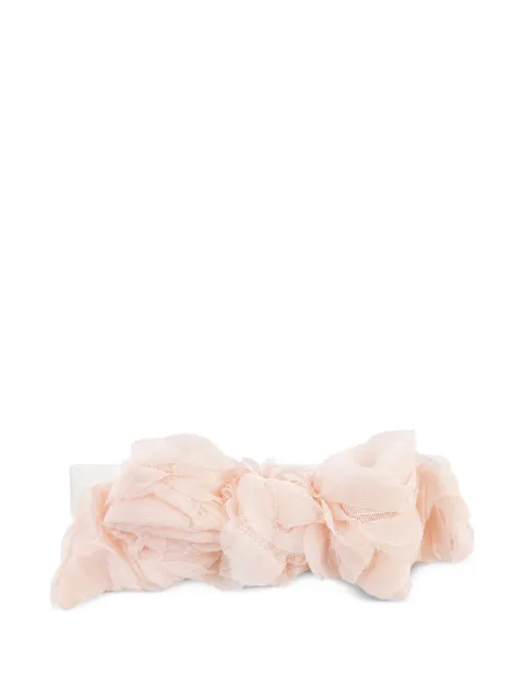La Stupenderia ruffled tulle head band
