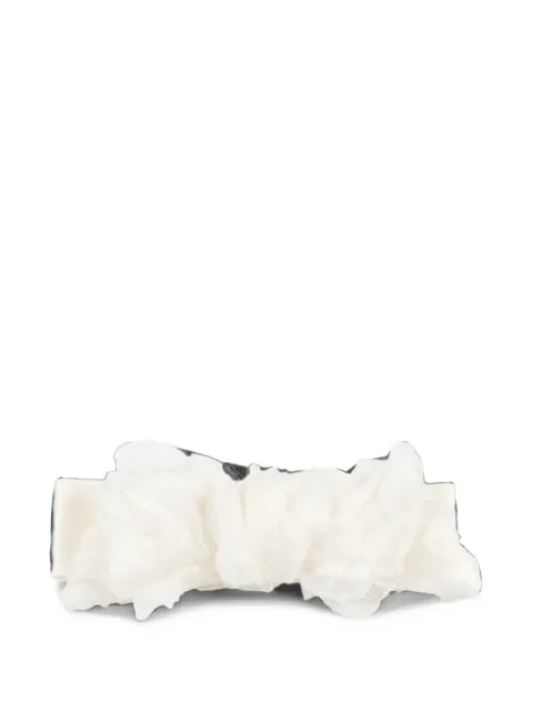 La Stupenderia ruffled tulle head band