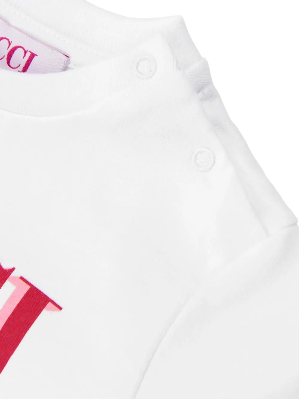 PUCCI Junior T-shirt met logoprint Wit