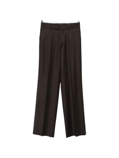 Berwich Patrizia pressed-crease wool trousers