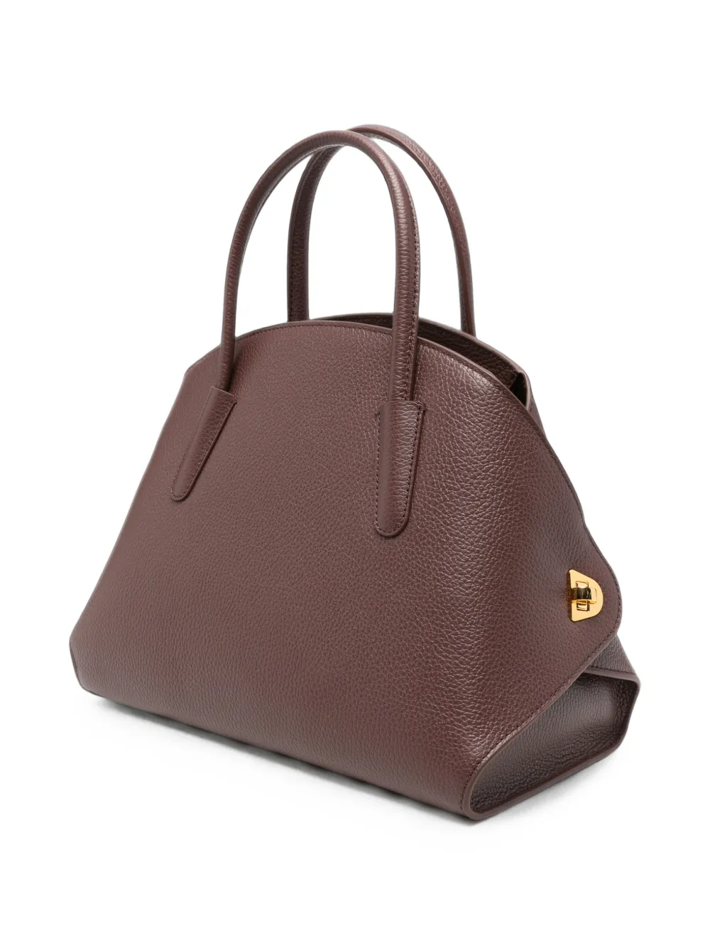 Coccinelle Tylde shopper van bewerkt leer Bruin