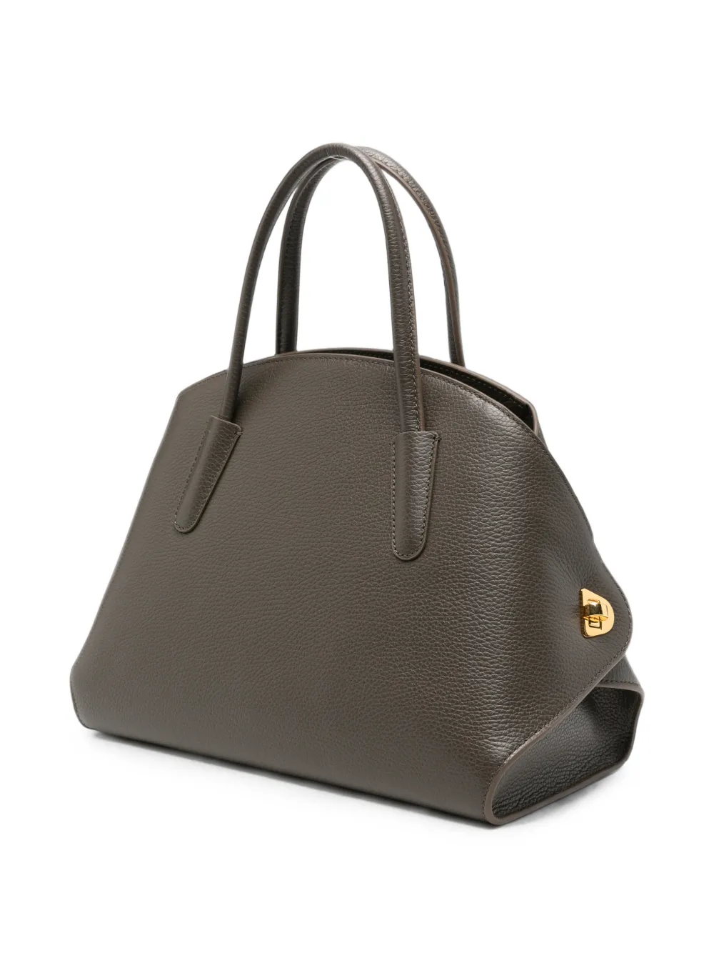 Coccinelle Tylde shopper van bewerkt leer Bruin