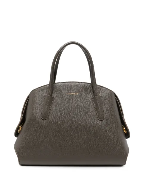 Coccinelle Tylde grained leather tote bag