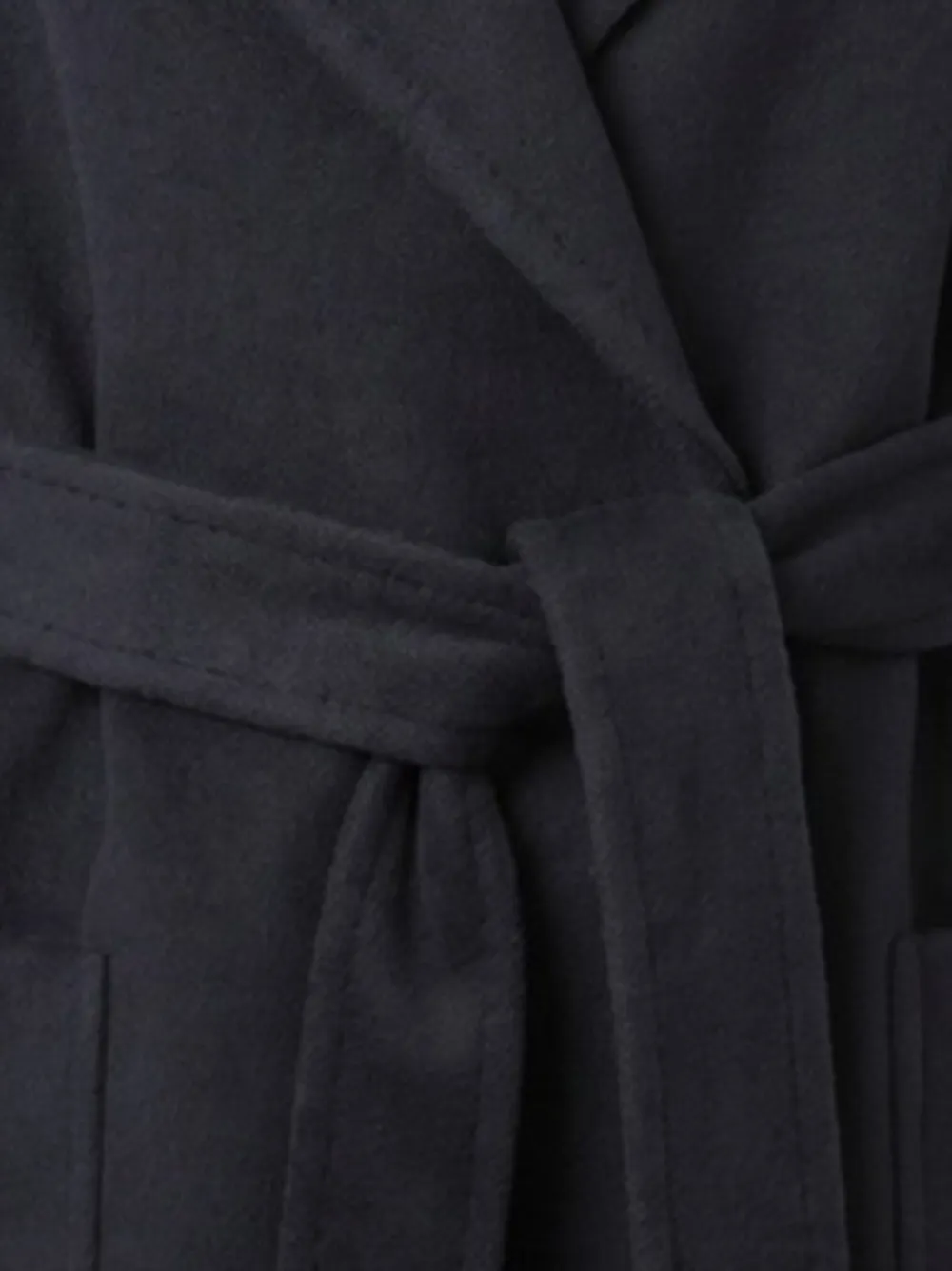 Tagliatore Denise jas met ceintuur Blauw