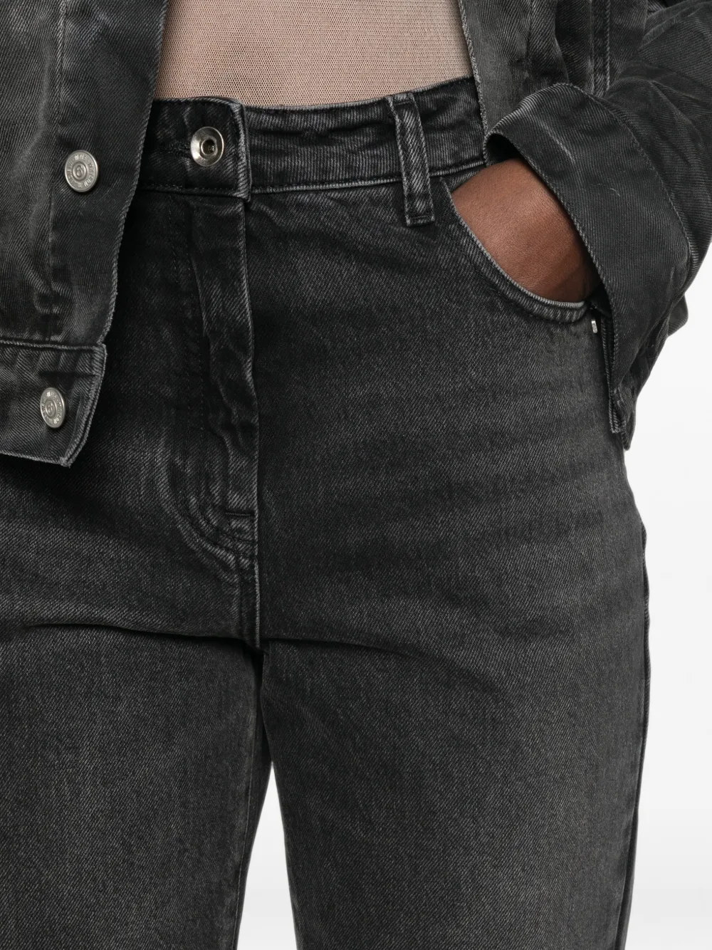 Patrizia Pepe Straight jeans Zwart