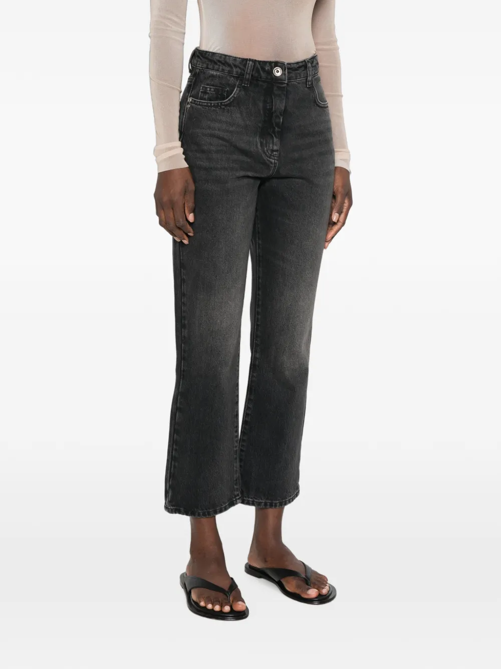 Patrizia Pepe Straight jeans Zwart