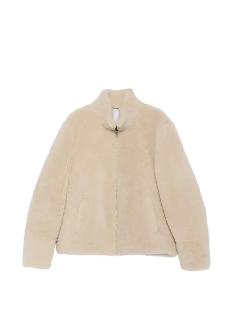 ERALDO high-neck shearling jacket
