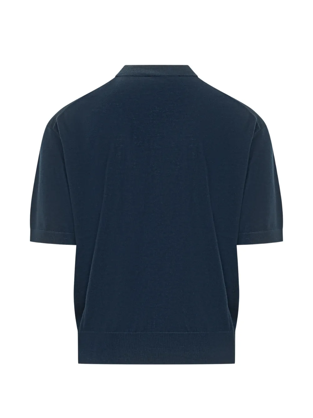 Laneus Gebreid T-shirt Blauw