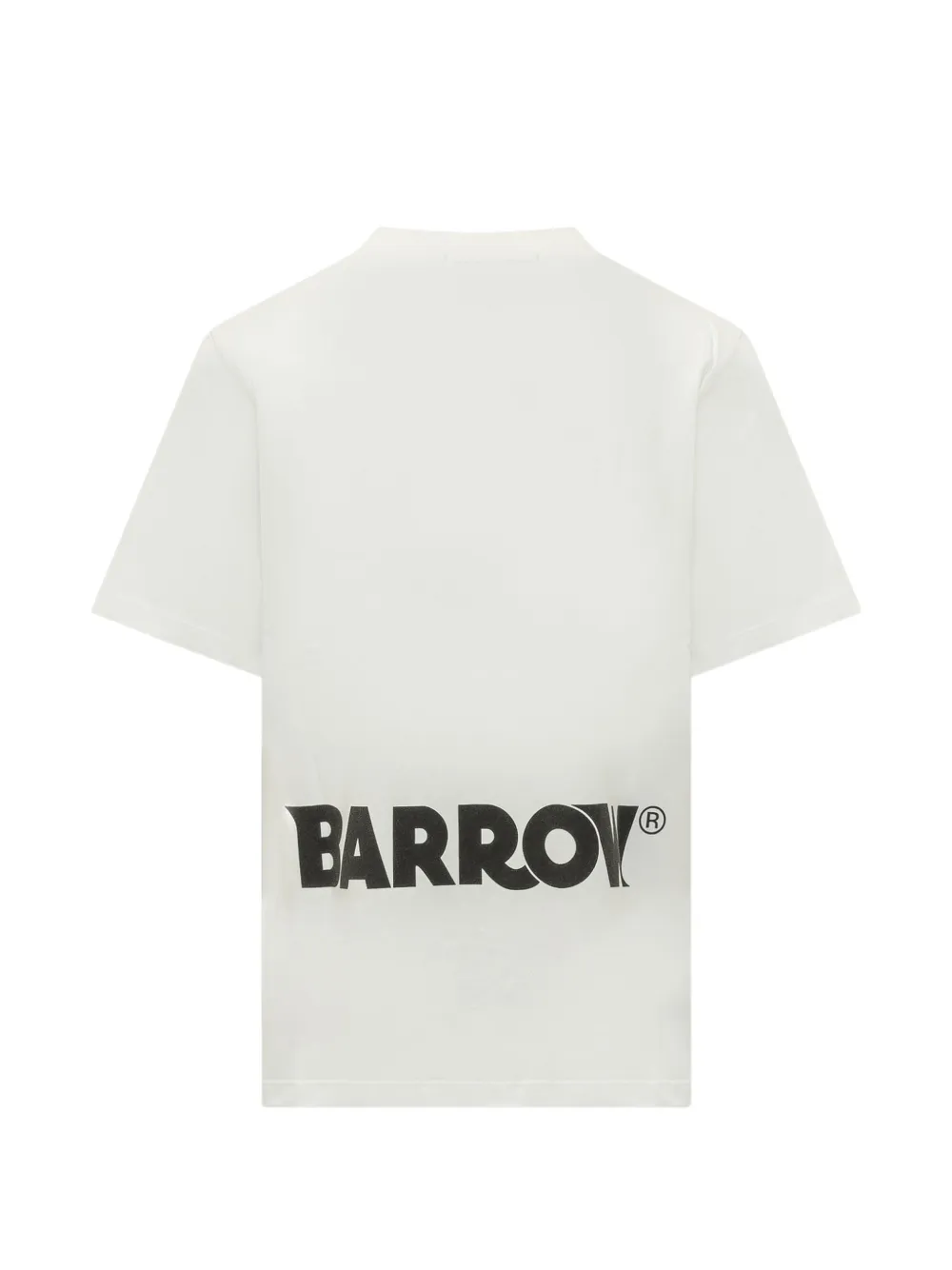 BARROW T-shirt met logoprint Wit