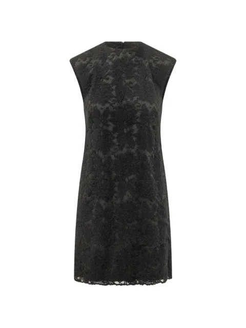 LE SULLY STUDIO lace-sleeveless mini dress