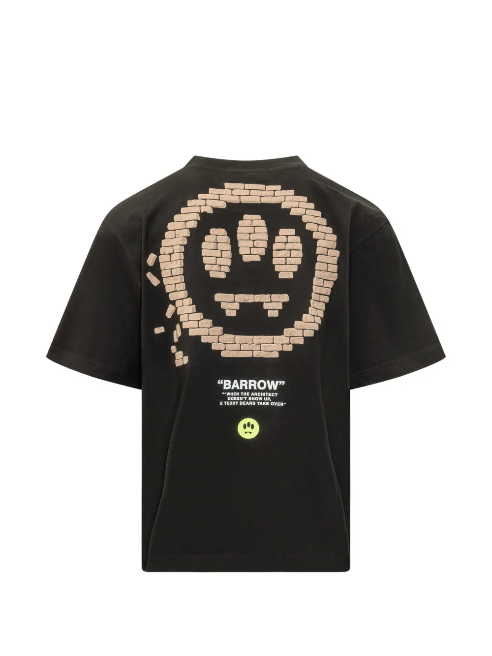 BARROW T-shirt met print Zwart