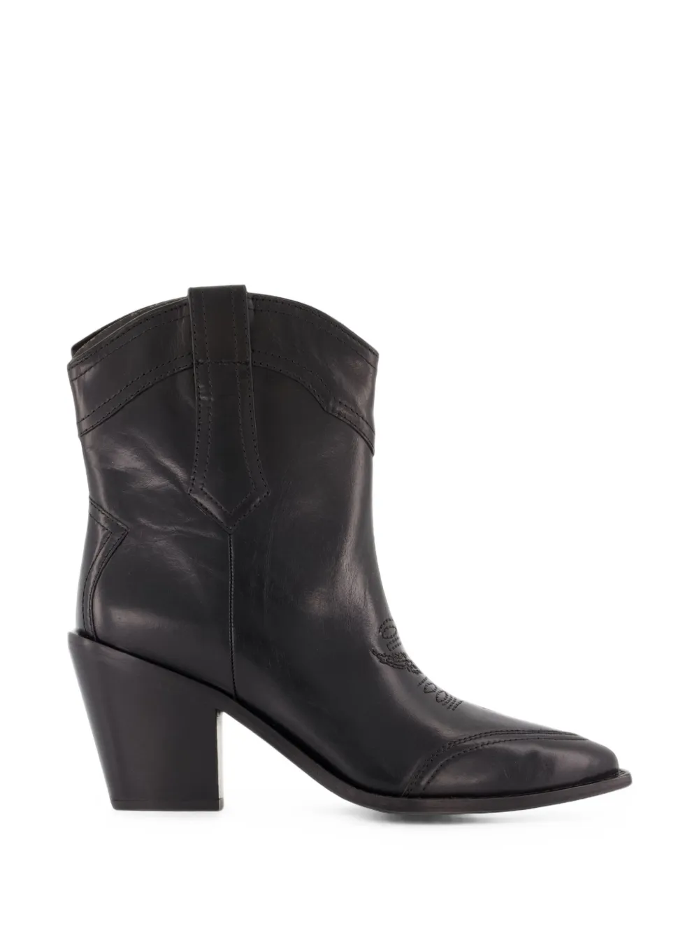 Zadig&Voltaire Cara Spazzo cowboy boots Zwart