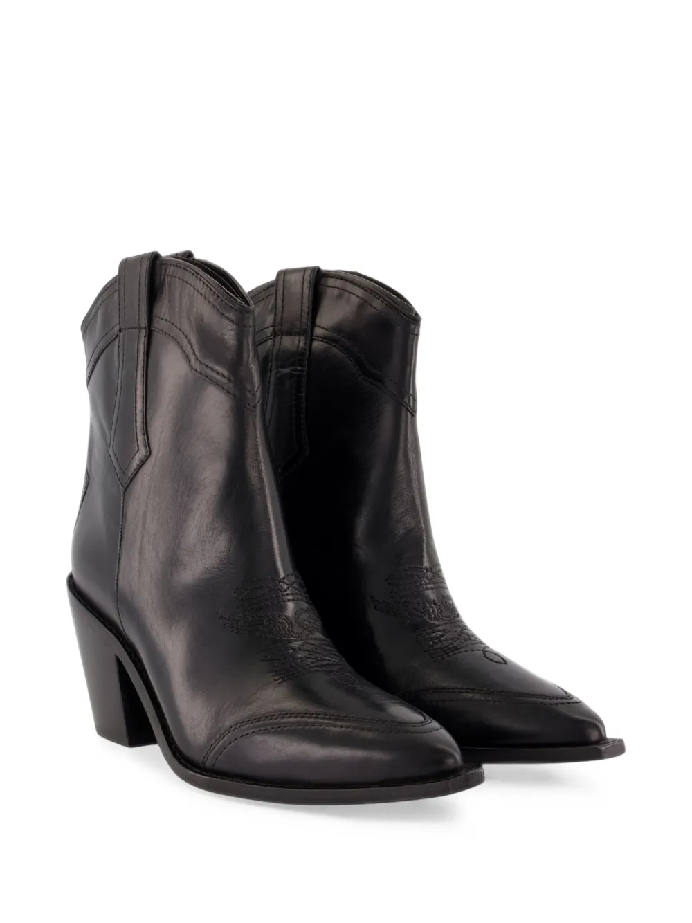 Zadig&Voltaire Cara Spazzo cowboy boots Zwart