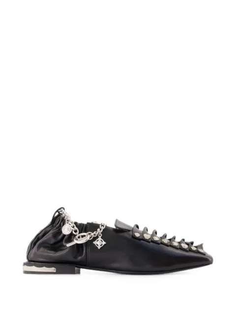 Toga Pulla embellished leather ballet flats