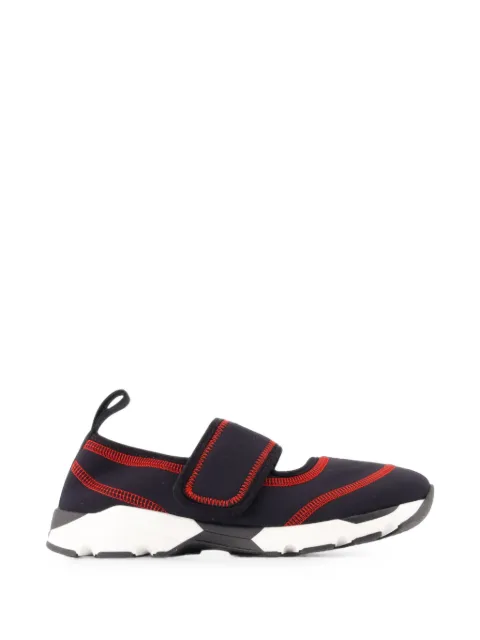 Marni touch-strap contrast-stitch sneakers