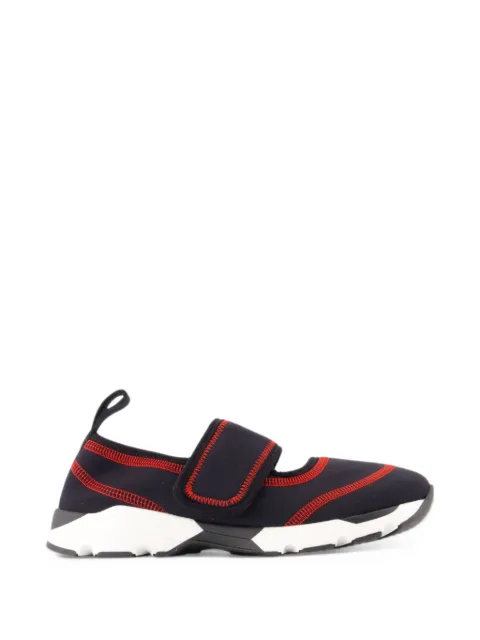 Marni neoprene mary jane running sneaker with contrast stitching