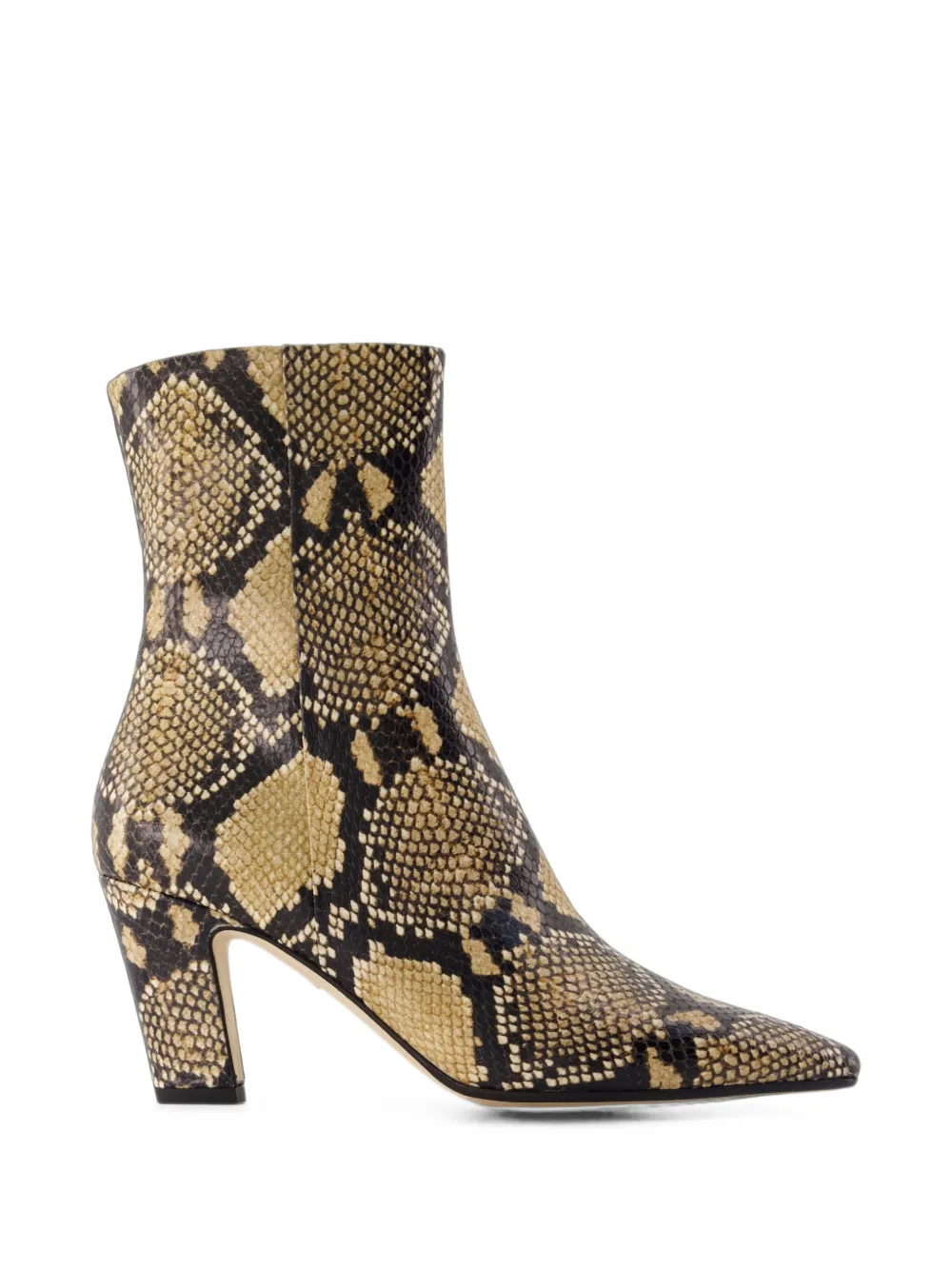 Aeyde Maris snake-effect ankle boots