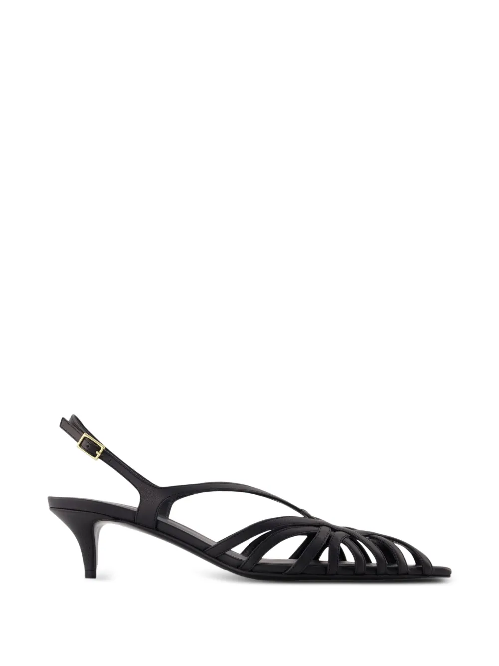Balmain caged leather sandals