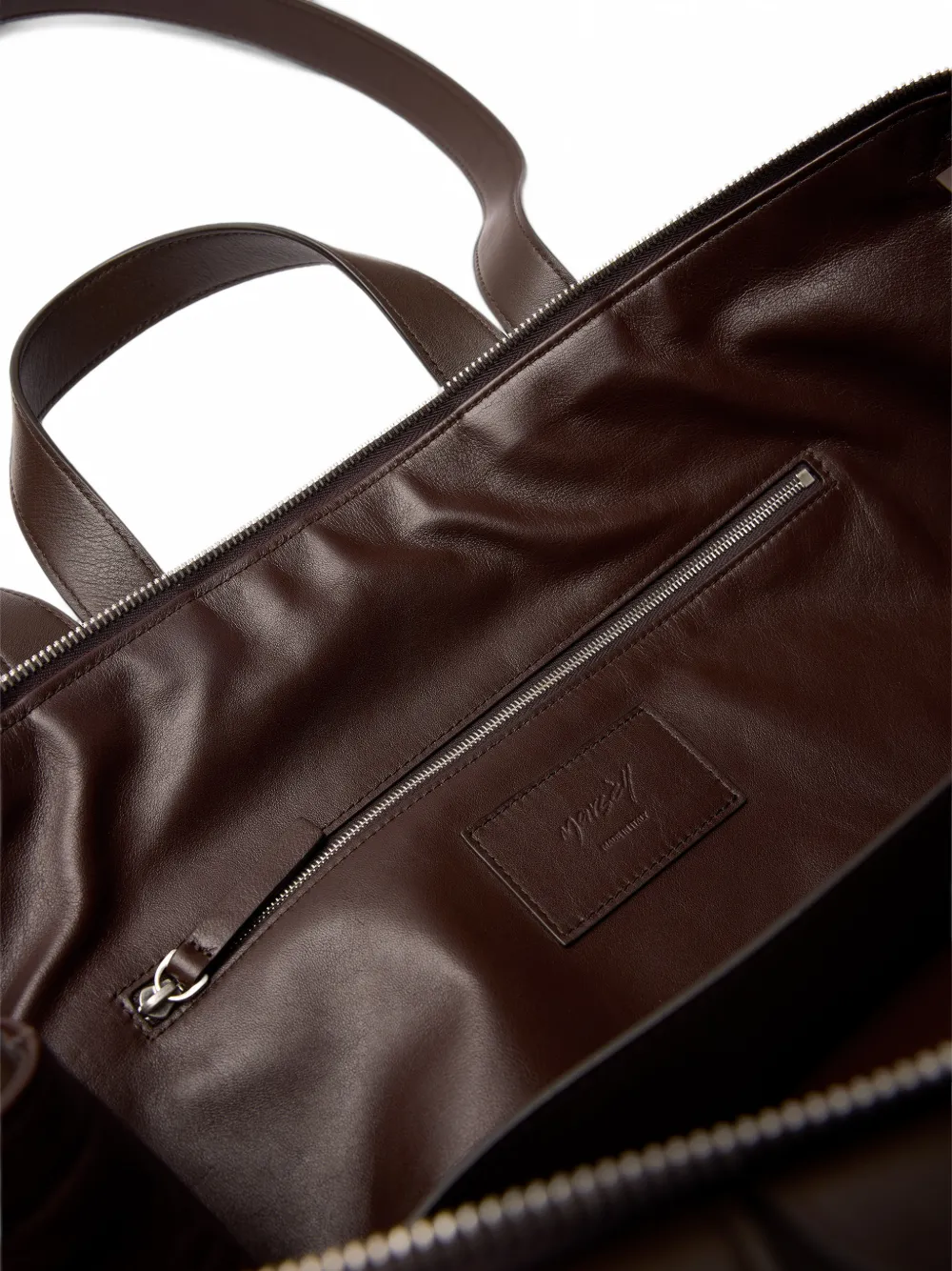 Marsèll Leren shopper Bruin