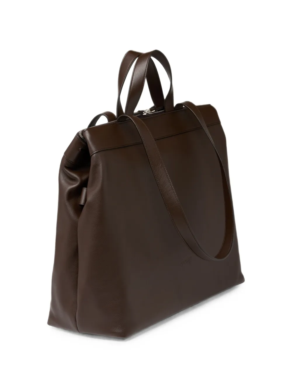 Marsèll Leren shopper Bruin