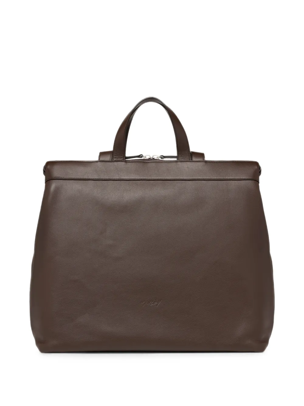 Marsèll Leren shopper Bruin