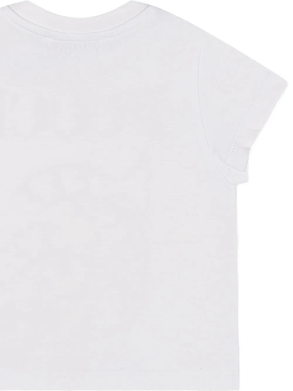 PUCCI Junior T-shirt met logoprint en Pesce-print Wit
