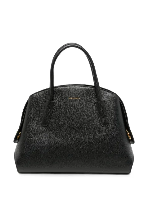 Coccinelle tote Tylde de piel granulada