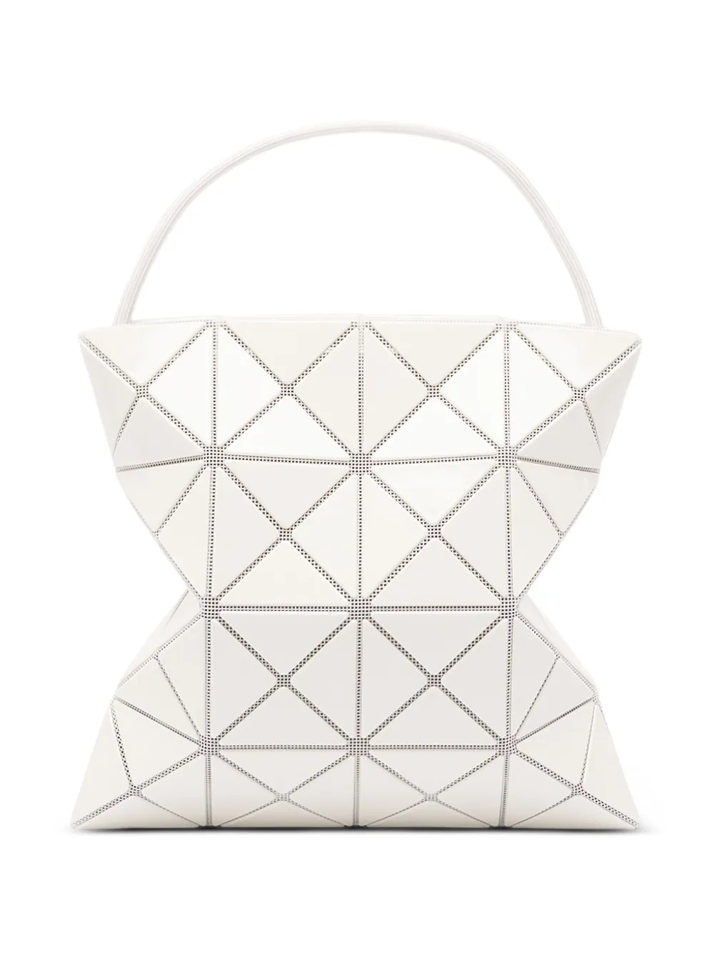 Bao Bao Issey Miyake Lucent One geometric-panel shoulder bag - Bianco