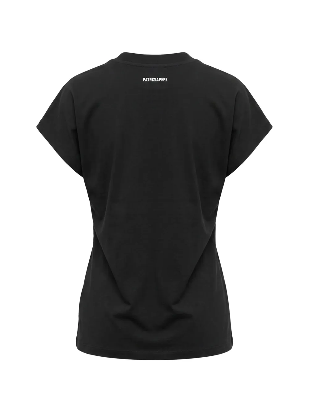 Patrizia Pepe T-shirt verfraaid met studs Zwart