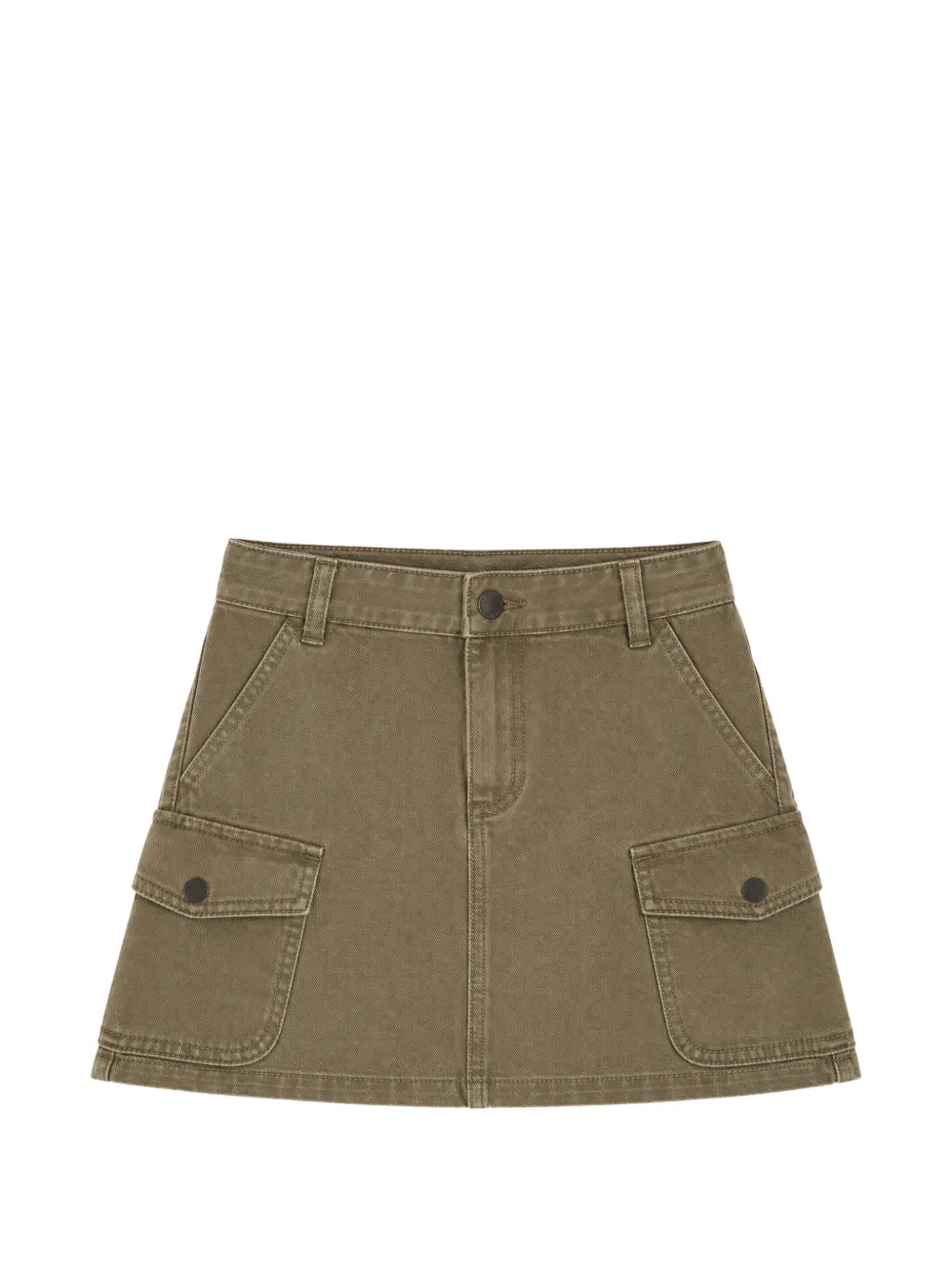 Stella McCartney Kids cargo pocket skirt - Braun