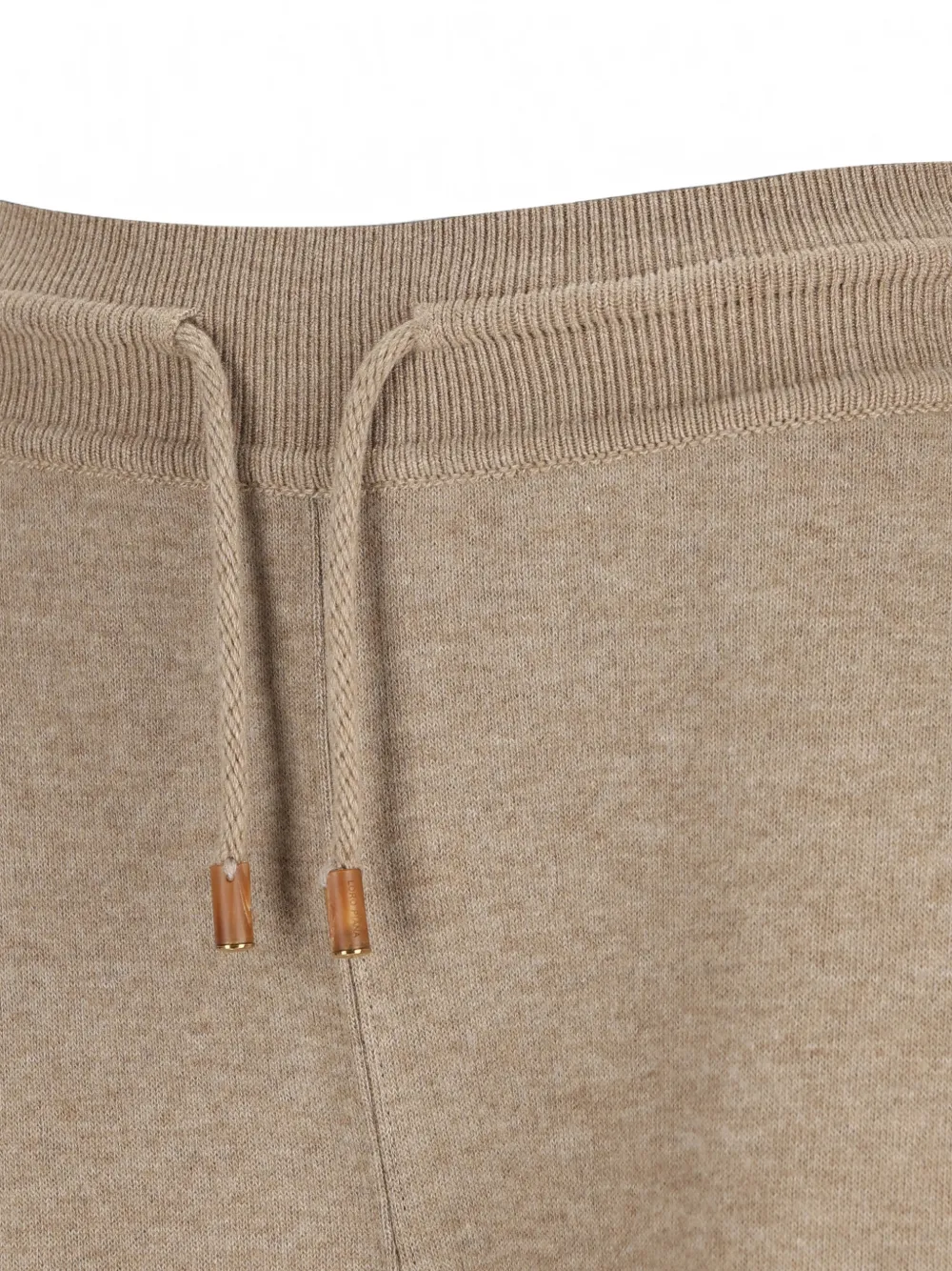 Loro Piana Rio Bodro Drawstring Track Pants in Neutrals, view 2