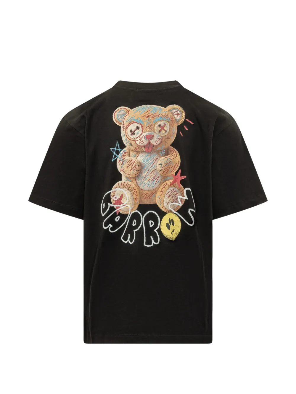 BARROW T-shirt met print Zwart