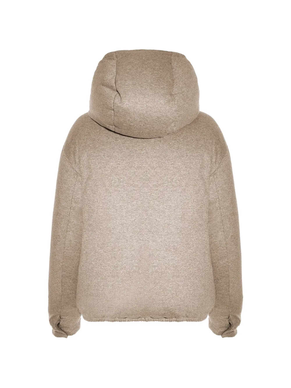Malo reversible hooded jacket Beige