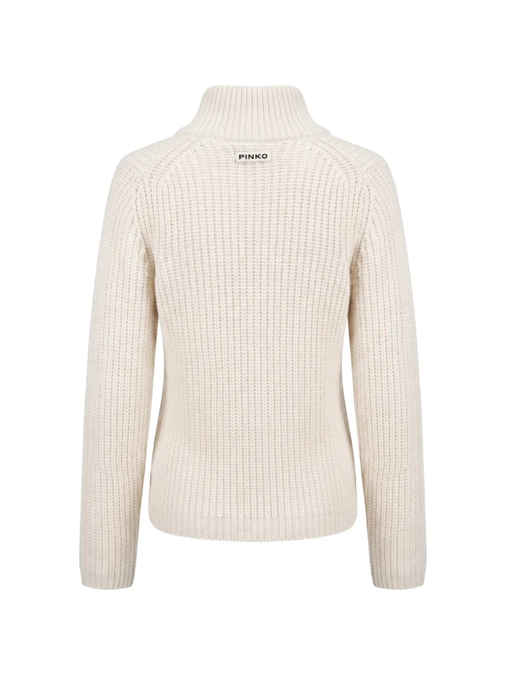 PINKO Ribgebreid vest Beige