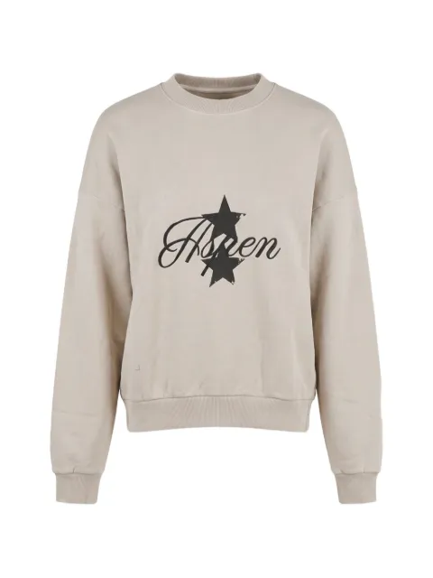 ICON DENIM Aspen logo-print sweater
