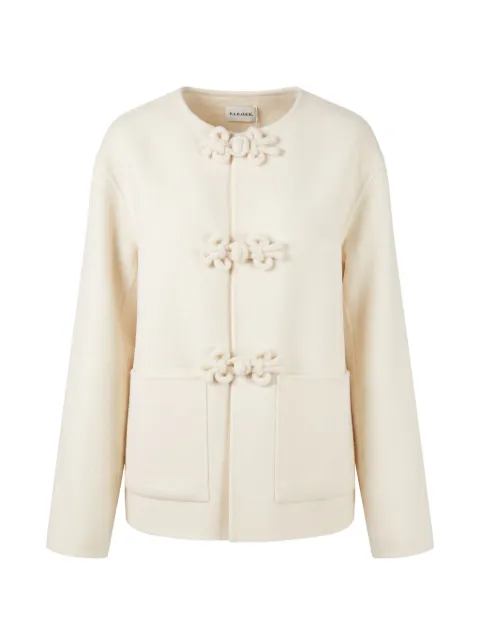P.A.R.O.S.H. frog-fastening patch-pocket coat