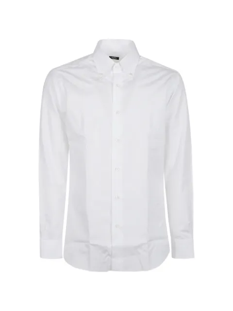 Barba button-down collar shirt